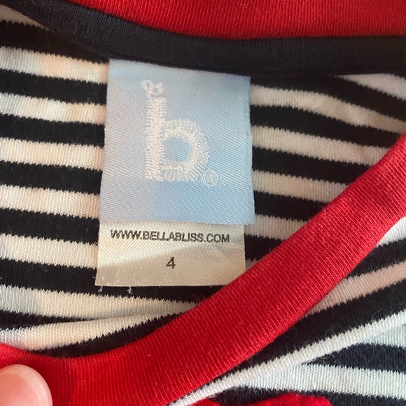 Bella Bliss santa appliqué knit shirt 4 - Picture 2 of 3